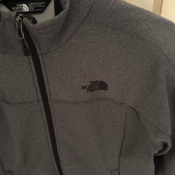 The North Face Gray Performance Jacket Full-Zip Stand-Up Collar - Picture 2 of 5